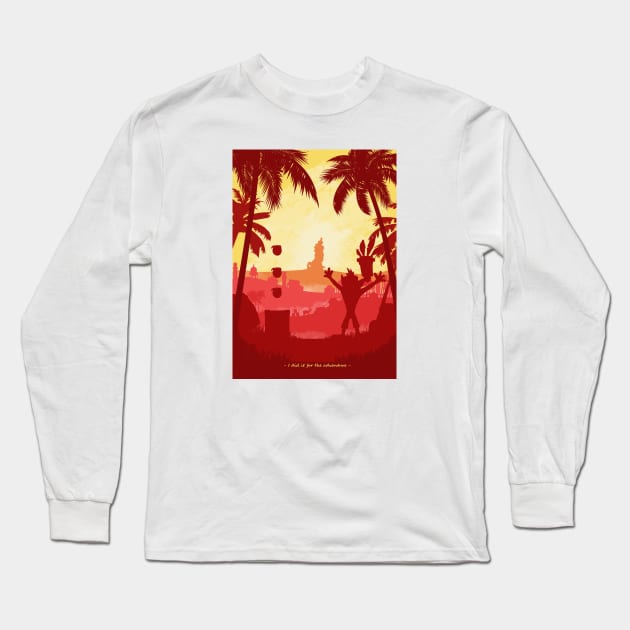 Wumpa hunter Long Sleeve T-Shirt by TeEmporium